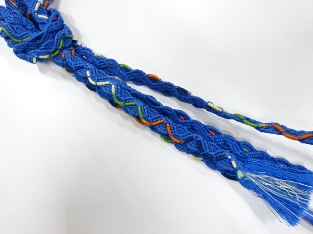 JAPANESE HAND-TIED OBIJIME CORD FOR SUMMER / SILK